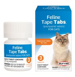 Durvet Feline Tapeworm Tabs [3 ct]