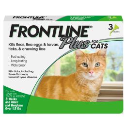 FRONTLINE Plus [Cats/Kittens] (3 Dose)