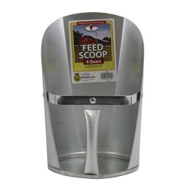Galvanized Feed Scoop [4 Quart]