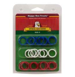 Happy Hen Spiral Leg Bands [Size 11]