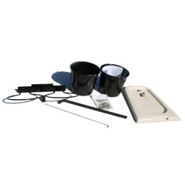 Calf-Tel Deluxe Hutch Kit w/ Bottle Holder