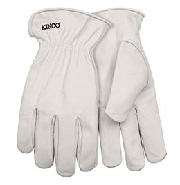 KINCO Unlined Grain Goatskin Drivers Glove [Large]