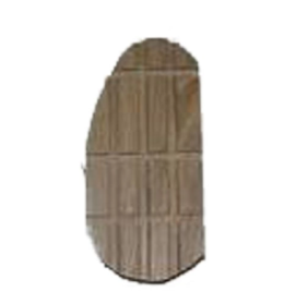 Medium Oak Hoof Block (5-1/4") [10ct]