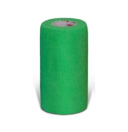 Mueller Fluorescent Green 4" Hoof Wrap 5 YD [96ct]
