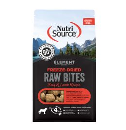 NutriSource Element Series Beef & Lamb Freeze Dried Raw Bites Dog Treats [2.5oz]