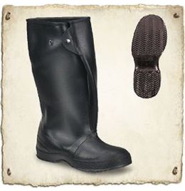 Overshoe 11" M8 W9 Black