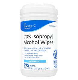 Pharma-C Isopropyl Alcohol Wipes 70% [175ct]