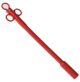 Plastic Balling Applicators [Red]