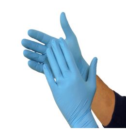 Sentry Super Flex XSmall Blue Nitrile Gloves [100ct]