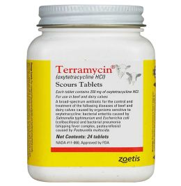 Terramycin Scours Tablets 24 Count