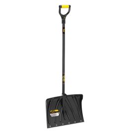 YO-HO Poly Snow Shovel with Wear Strip 76023 [18 in]
