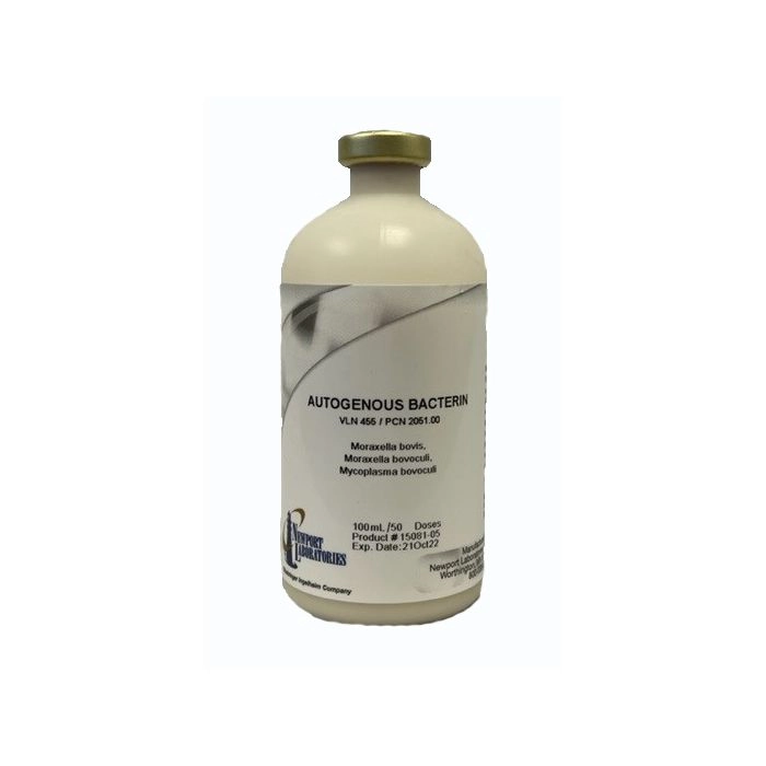 Armor Autogenous Myco Moraxella Bovis Pinkeye Vaccine 100mL (50 doses)