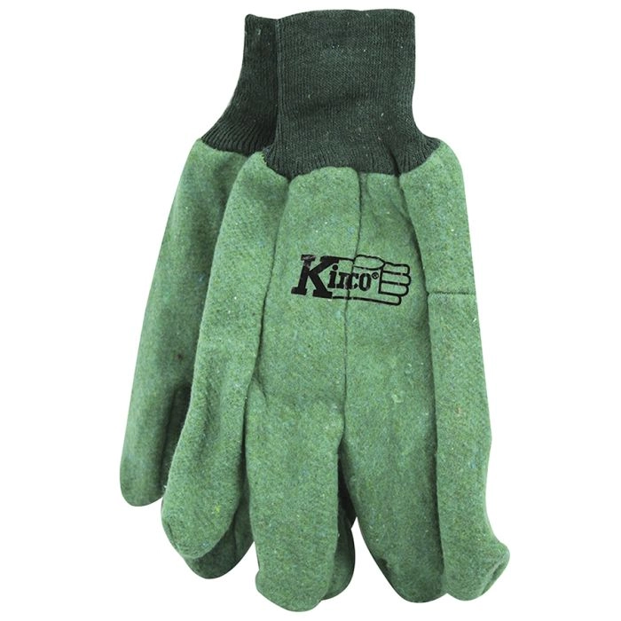 RUSS-K グリーンフィン 8inch Kinco 818 Green Chore Glove 18oz. Medium