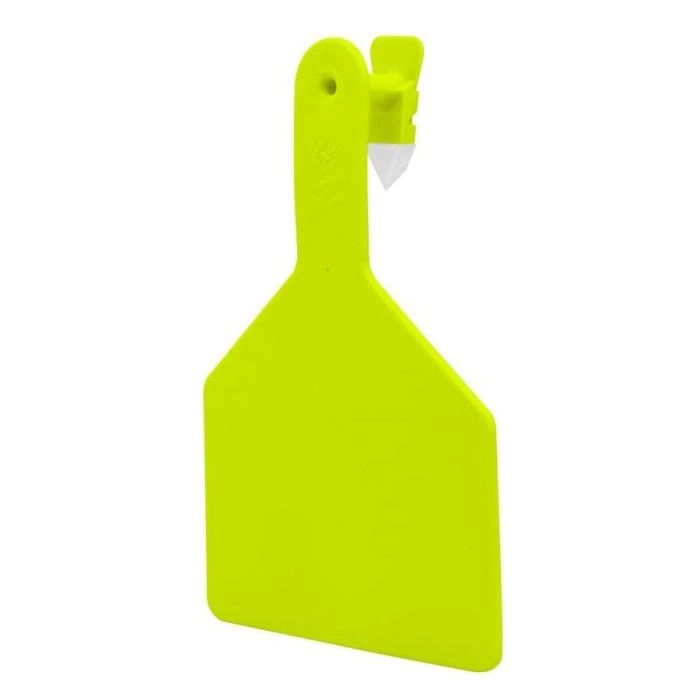 Z-Tag Cow Blank [Chartreuse] (25 Count)