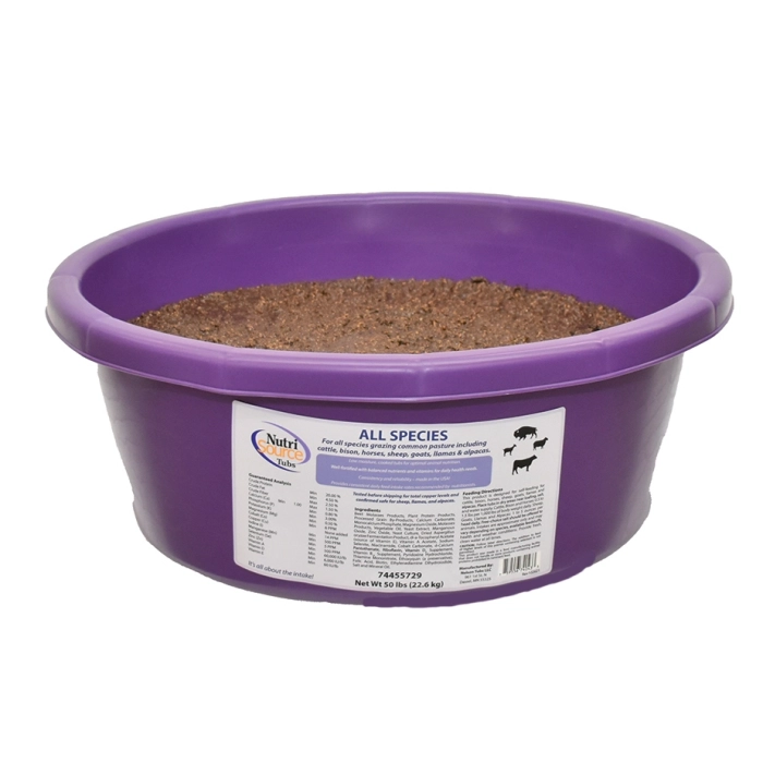 Nelson Tubs All Species 20 Mineral Lick Tub [50Ib]